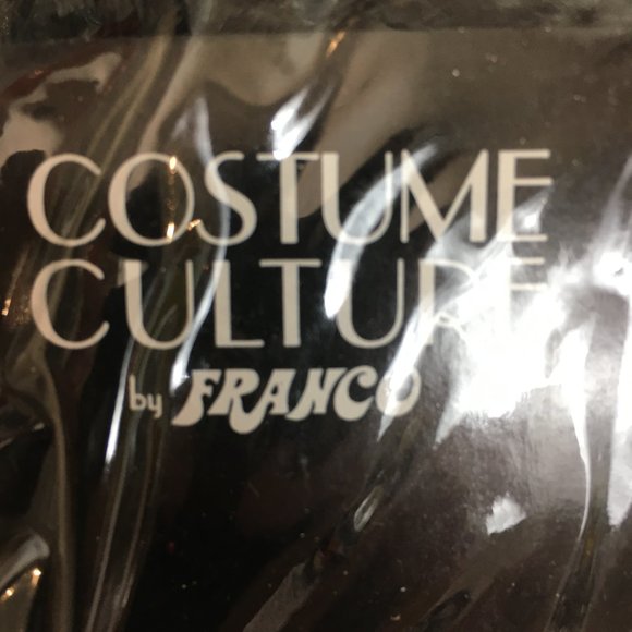 Afro Wig by Franco Costume Culture Black Unisex  NWT NOS - Picture 6 of 9